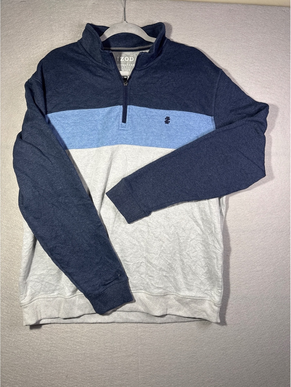 IZOD Advantage Performance Stretch Men's Quarter Zip Sweatshirt XL